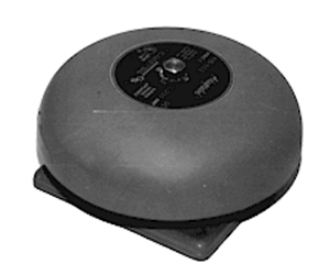 AB6I – 6″ Red Alarm Bell with Interrupter, 6VDC, 90 dB, CSA Approved